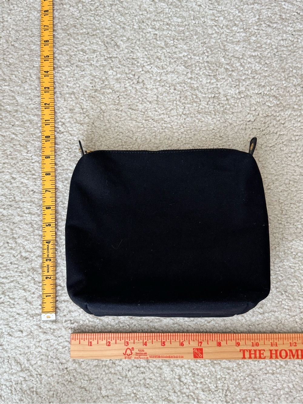 Antik Kraft Black Leather Bucket Bag with interior storage organizer - Picture 12 of 13
